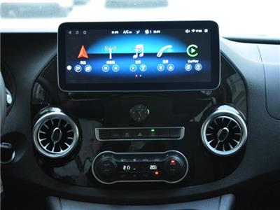 奔馳威霆安裝德眾尚杰導(dǎo)航360多媒體一體機